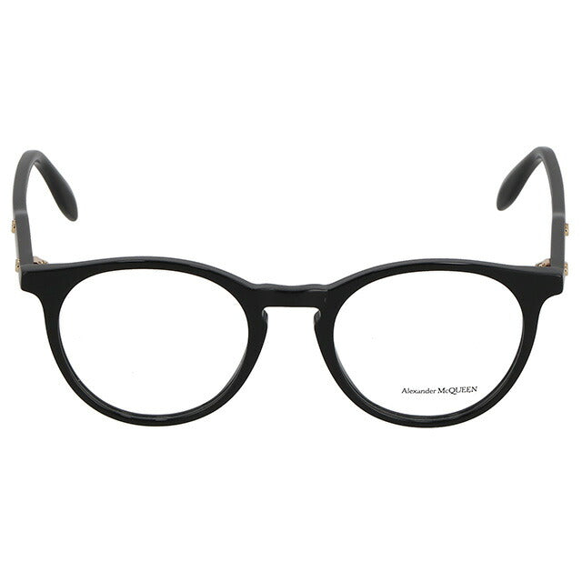 アレキサンダー・マックイーン 眼鏡 メンズ レディース ブランド Alexander McQueen AM0190O 001 INT OPT UNI ブラック AM0190O-001-INT-OPT-UNI