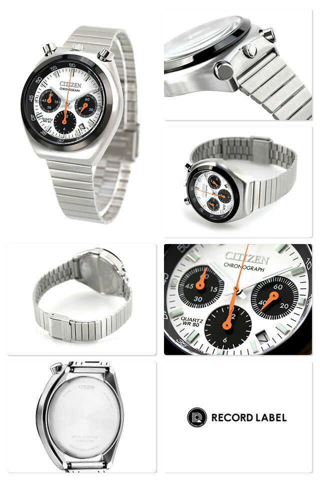 Citizen Collection唱片标签Tsuno Chrono Watch Brand Qualties Panda Chronograph Citizen AN360-81A可选型号