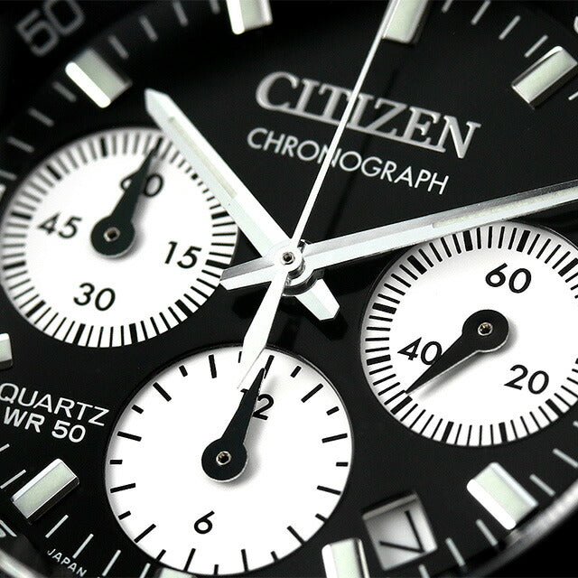 シチズン コレクション レコードレーベル ツノクロノ クオーツ 腕時計 ブランド メンズ レディース クロノグラフ CITIZEN AN3660-81E AN3660-81E