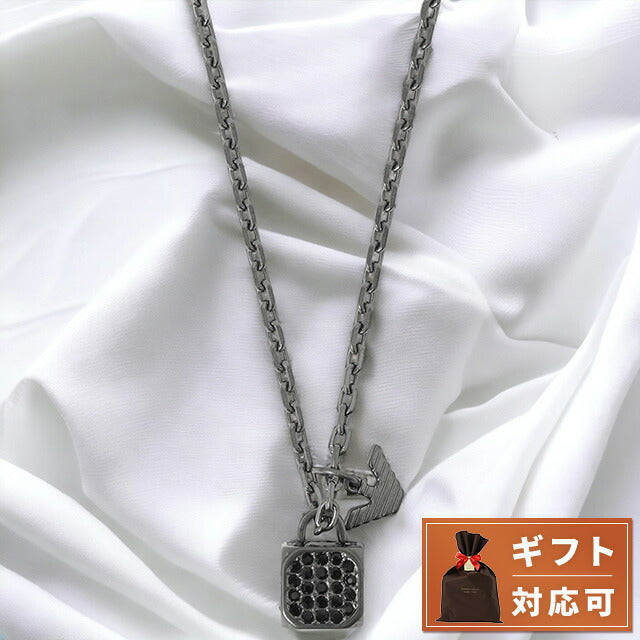 エンポリオアルマーニ EMPORIO ARMANI EGS3083060 キューブ イーグルロゴ ネックレス ペンダント ステンレススチール ANEA00233M