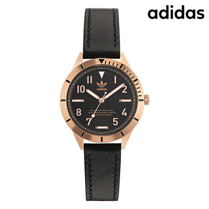 アディダス オリジナルファッションエディション スリー スモール クォーツ 電池式 腕時計 ブランド レディース adidas AOFH22507 アナログ ブラック 黒 AOFH22507