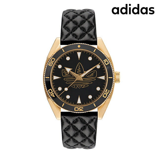 アディダス Edition Two Icon クォーツ 電池式 腕時計 ブランド メンズ レディース adidas AOFH23001 アナログ ブラック 黒 AOFH23001
