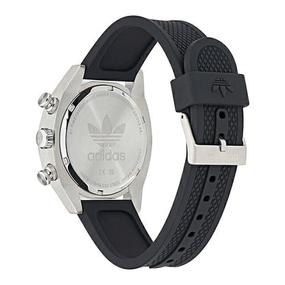 アディダス Edition Two Chrono クォーツ 電池式 腕時計 ブランド メンズ クロノグラフ adidas AOFH23003 多針アナログ ブラック 黒 AOFH23003