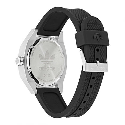 アディダス Edition Two クォーツ 電池式 腕時計 ブランド メンズ adidas AOFH23008 アナログ グリーン ブラック 黒 AOFH23008