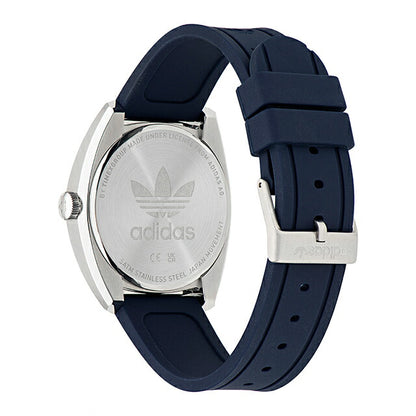 アディダス Edition One クォーツ 電池式 腕時計 ブランド メンズ レディース adidas AOFH23014 アナログ シルバー ネイビー AOFH23014