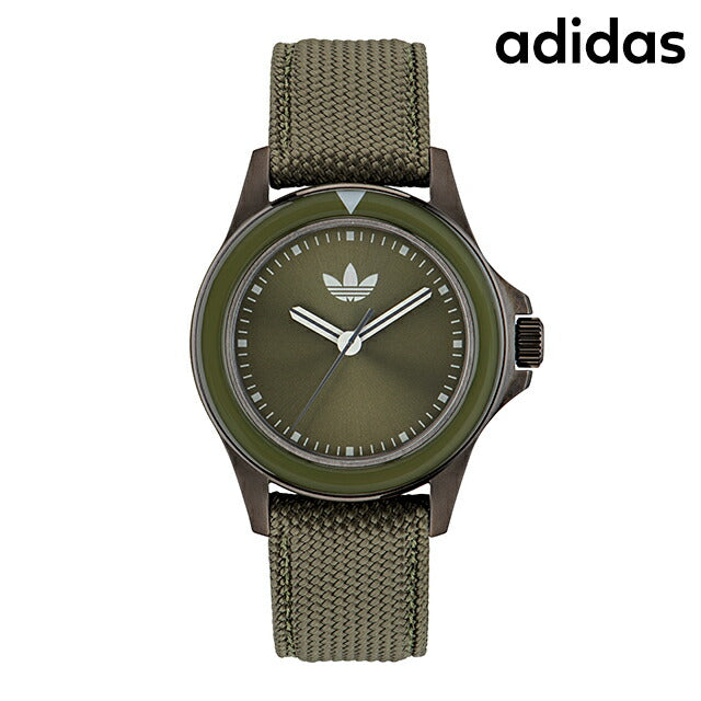 アディダス Expression One クォーツ 電池式 腕時計 ブランド メンズ レディース adidas AOFH23017 アナログ カーキグリーン AOFH23017