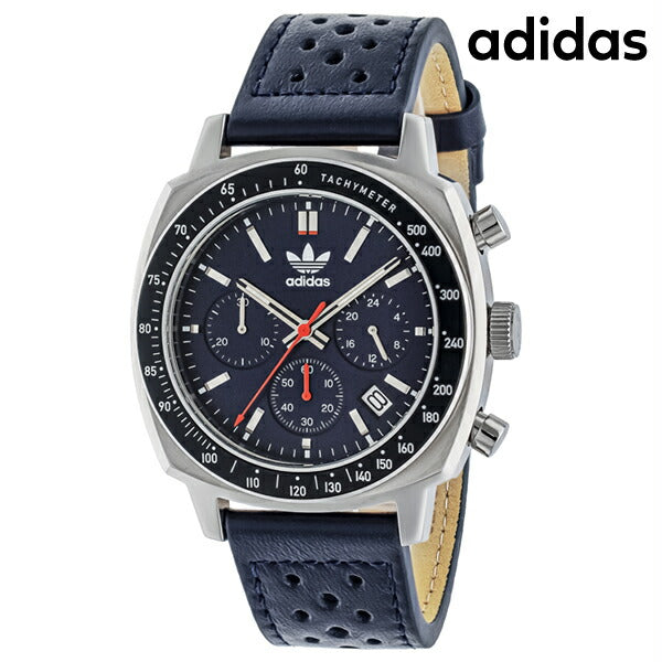 adidas Master Originals One Chrono Quartz观看品牌计时码表Adidas aofh23577模拟海军