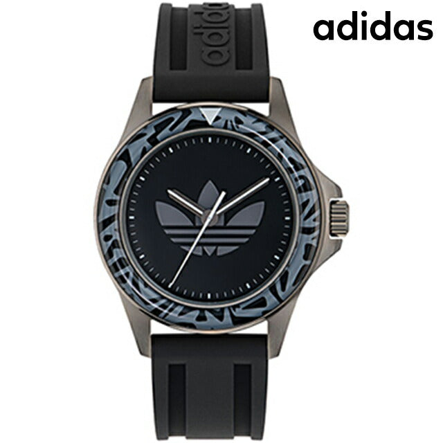 アディダス EXPRESSION ONE クォーツ 電池式 腕時計 ブランド メンズ レディース adidas AOFH24511 アナログ ブラック 黒 AOFH24511