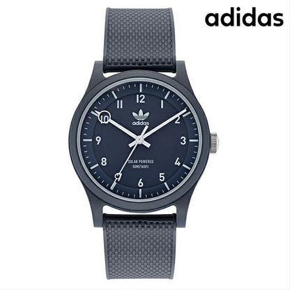 アディダス PROJECT ONE ソーラー 腕時計 ブランド メンズ レディース adidas AOST22043 アナログ ネイビー AOST22043