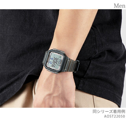 アディダス DIGITAL ONE GMT クォーツ 電池式 腕時計 ブランド メンズ レディース adidas AOST22050 デジタル ブラック 黒 AOST22050