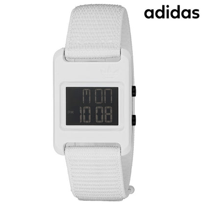 アディダス RETRO POP DIGITAL クオーツ 腕時計 ブランド メンズ レディース adidas AOST23064 デジタル ブラック ホワイト 黒