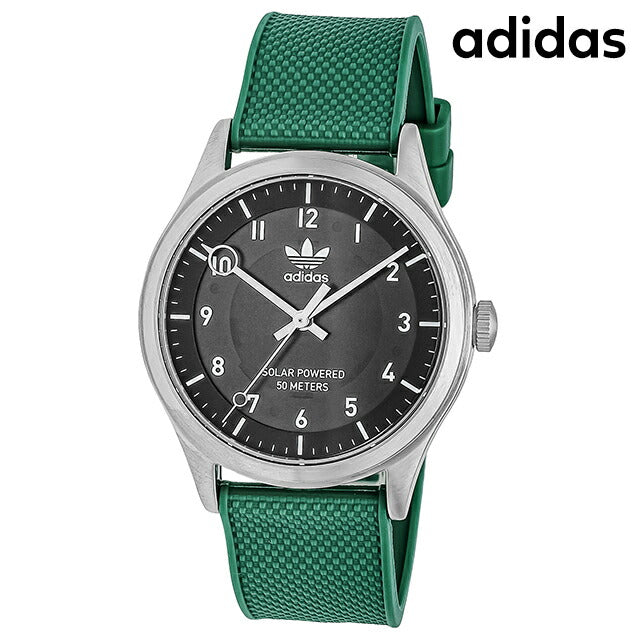 アディダス PRPJECT ONE SST クォーツ 電池式 腕時計 ブランド メンズ adidas AOST23543 アナログ ブラック グリーン 黒 AOST23543
