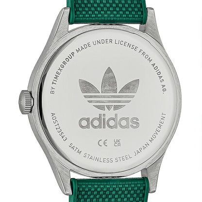 アディダス PRPJECT ONE SST クォーツ 電池式 腕時計 ブランド メンズ adidas AOST23543 アナログ ブラック グリーン 黒 AOST23543