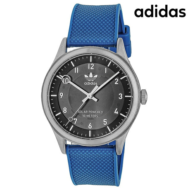 アディダス PRPJECT ONE SST クォーツ 電池式 腕時計 ブランド メンズ adidas AOST23545 アナログ ブラック ブルー 黒 AOST23545