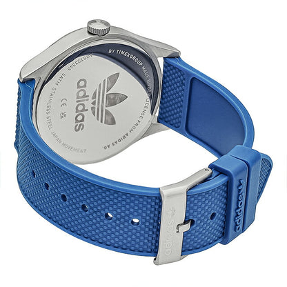 アディダス PRPJECT ONE SST クォーツ 電池式 腕時計 ブランド メンズ adidas AOST23545 アナログ ブラック ブルー 黒 AOST23545