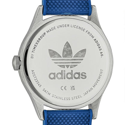 アディダス PRPJECT ONE SST クォーツ 電池式 腕時計 ブランド メンズ adidas AOST23545 アナログ ブラック ブルー 黒 AOST23545