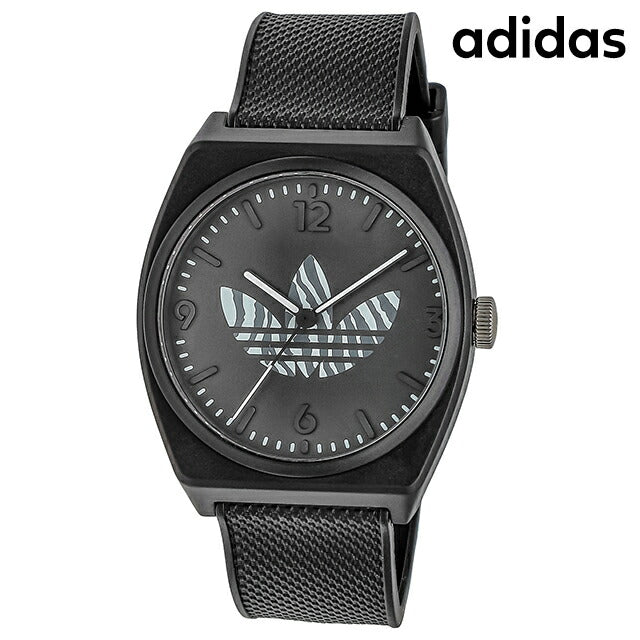 アディダス PRPJECT TWO GRFX クォーツ 電池式 腕時計 ブランド メンズ レディース adidas AOST23551 アナログ ブラック 黒 AOST23551