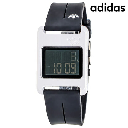 アディダス RETRO POP DIGITAL クォーツ 電池式 腕時計 ブランド メンズ レディース adidas AOST23567 デジタル ブラック 黒 AOST23567