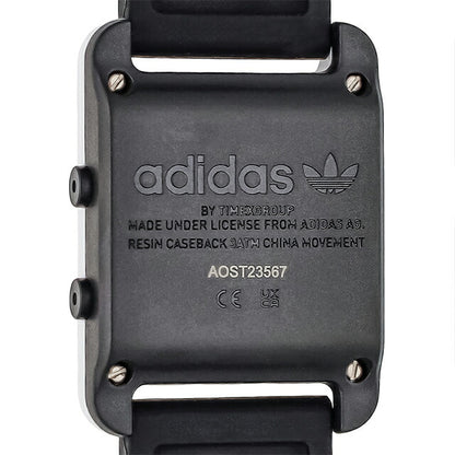 アディダス RETRO POP DIGITAL クォーツ 電池式 腕時計 ブランド メンズ レディース adidas AOST23567 デジタル ブラック 黒 AOST23567