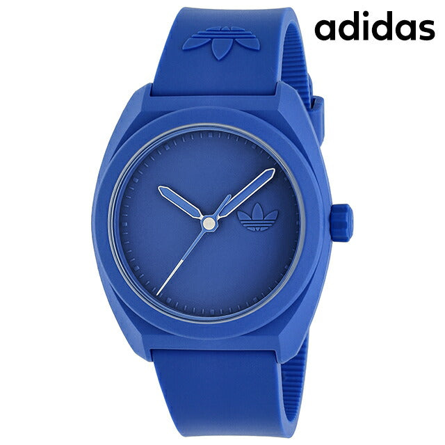 アディダス PROJECT THREE クォーツ 電池式 腕時計 ブランド メンズ adidas AOST24052 アナログ ブルー AOST24052