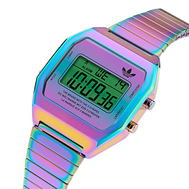 アディダス DIGITAL TWO クォーツ 電池式 腕時計 ブランド メンズ レディース adidas AOST24057 デジタル マルチカラー AOST24057