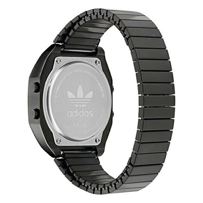 アディダス DIGITAL TWO クォーツ 電池式 腕時計 ブランド メンズ レディース adidas AOST24059 デジタル オールブラック 黒 AOST24059