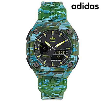 Adidas CITY TECH TWO GRFX Quartz Watch Brand Men&