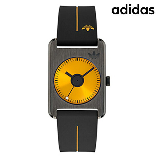 アディダス RETRO POP ONE クォーツ 電池式 腕時計 ブランド メンズ レディース adidas AOST24544 アナログ オレンジ ブラック AOST24544