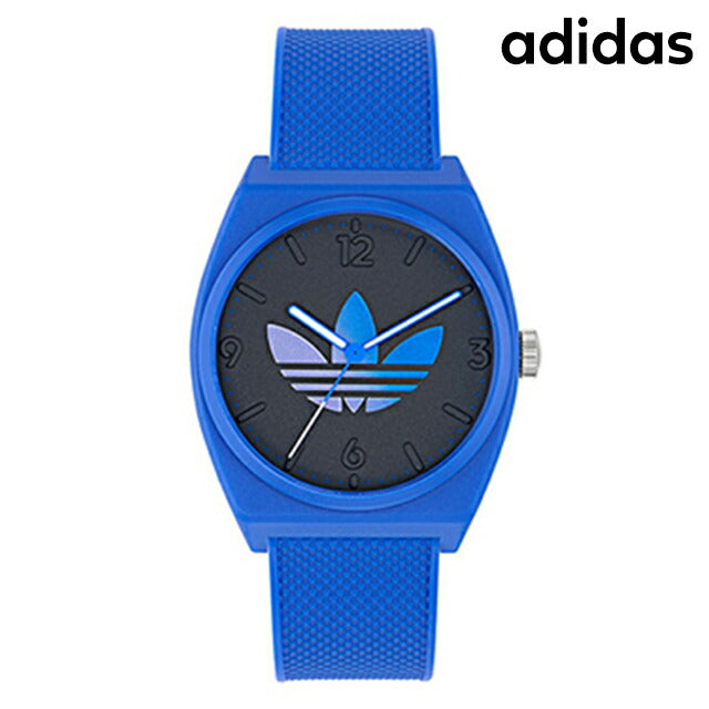 アディダス PROJECT TWO GRFX クォーツ 電池式 腕時計 ブランド メンズ レディース adidas AOST24553 アナログ ブラック ブルー AOST24553