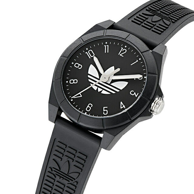 アディダス PROJECT FOUR クォーツ 電池式 腕時計 ブランド メンズ レディース adidas AOST24568 アナログ ブラック 黒 AOST24568