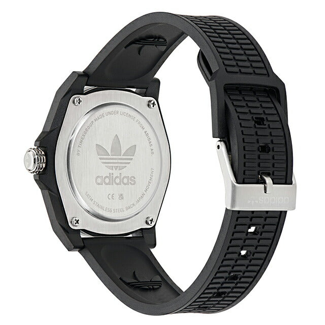 アディダス PROJECT FOUR クォーツ 電池式 腕時計 ブランド メンズ レディース adidas AOST24568 アナログ ブラック 黒 AOST24568