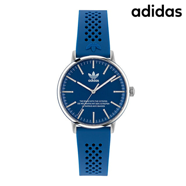 アディダス CODE ONE クォーツ 電池式 腕時計 ブランド メンズ レディース adidas AOSY23022 アナログ ブルー AOSY23022