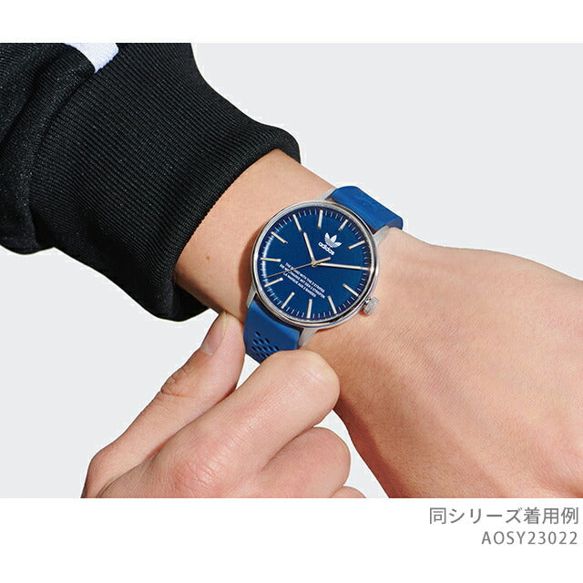 アディダス CODE ONE クォーツ 電池式 腕時計 ブランド メンズ レディース adidas AOSY23022 アナログ ブルー AOSY23022