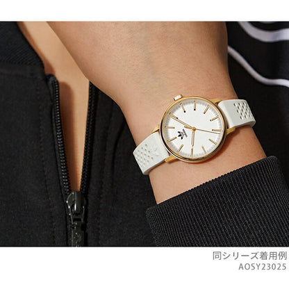 アディダス CODE ONE XSMALL クォーツ 電池式 腕時計 ブランド レディース adidas AOSY23025 アナログ ホワイト 白 AOSY23025