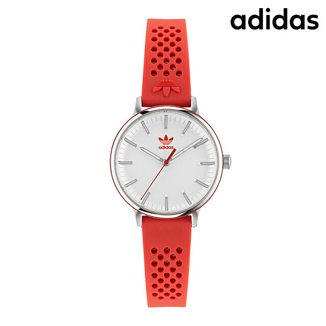 アディダス CODE ONE XSMALL クォーツ 電池式 腕時計 ブランド レディース adidas AOSY23029 アナログ ホワイト レッド 白 AOSY23029
