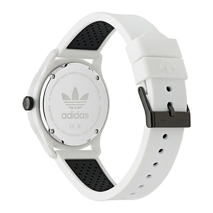 アディダス Code One Ceramic クォーツ 電池式 腕時計 ブランド メンズ レディース adidas AOSY23030 アナログ ホワイト 白 AOSY23030