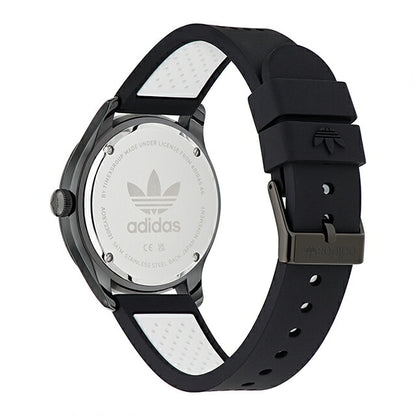 アディダス Code One Ceramic クォーツ 電池式 腕時計 ブランド メンズ レディース adidas AOSY23031 アナログ ブラック 黒 AOSY23031
