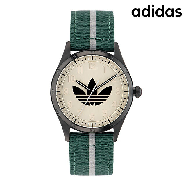 アディダス Code Four クォーツ 電池式 腕時計 ブランド メンズ レディース adidas AOSY23042 アナログ アイボリー グリーン AOSY23042