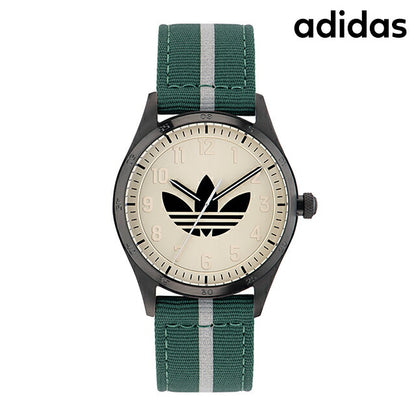アディダス Code Four クォーツ 電池式 腕時計 ブランド メンズ レディース adidas AOSY23042 アナログ アイボリー グリーン AOSY23042