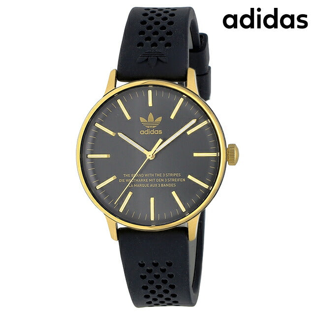 アディダス CODE ONE クォーツ 電池式 腕時計 ブランド メンズ adidas AOSY23524 アナログ ブラック 黒 AOSY23524