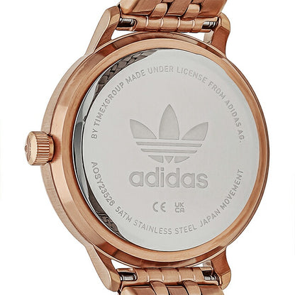 アディダス CODE ONE XSMALL クォーツ 電池式 腕時計 ブランド メンズ adidas AOSY23526 アナログ ブラック ローズゴールド 黒 AOSY23526