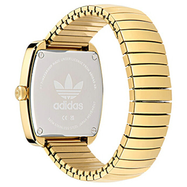 Adidas Retro Wave ONE Quartz Watch Brand Men Adidas AOSY24024 Analog Yellow Gold