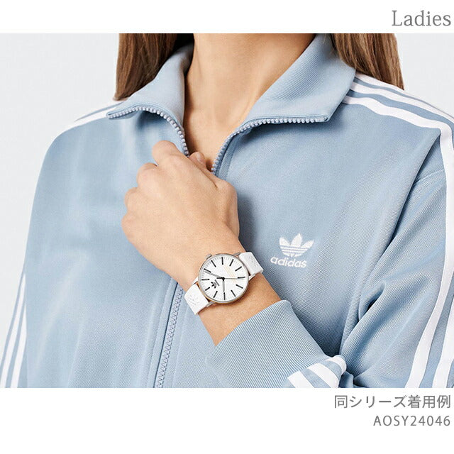 アディダス CODE ONE クオーツ 腕時計 ブランド メンズ レディース adidas AOSY24046 アナログ ホワイト 白