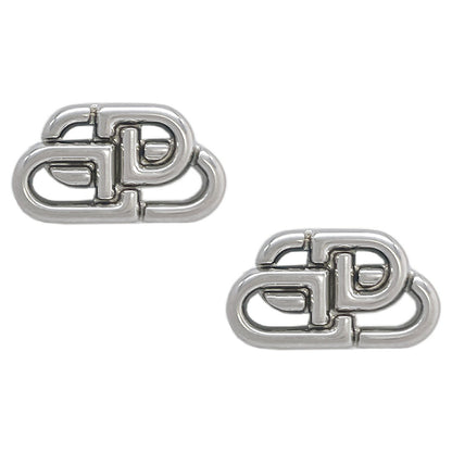 バレンシアガ BALENCIAGA 594709 TZRLS 0668 インターロック BBロゴ スタッド ピアス シルバー レディース メンズ ユニセックス アクセサリー APBC00009L