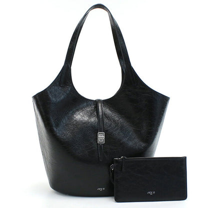 アペードモッド トートバッグ レディース ブランド APEDE MOD GARDEN BAG BLACK CRINKLED ブラック バッグ APMGARDENBAG021