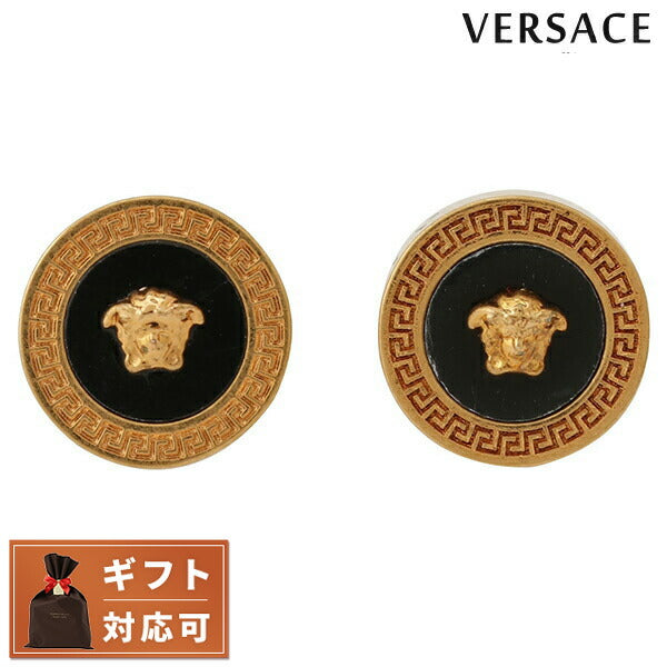 ヴェルサーチ VERSACE DG27256-DJMR-K41T メドゥーサ グレカ ラウンド レジン スタッド ピアス アクセサリー APVE00008M