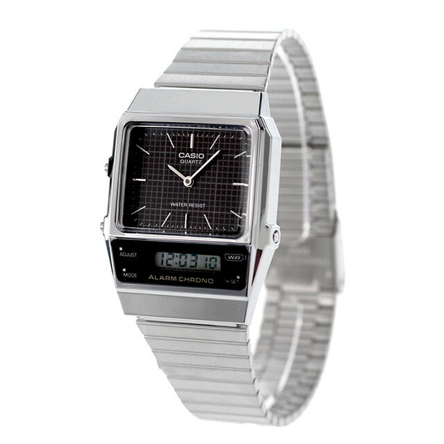 AQ-800E-1A カシオ クラシック チプカシ ユニセックス メンズ レディース 腕時計 ブランド カシオ casio アナデジ ブラック 黒 AQ-800E-1ADF