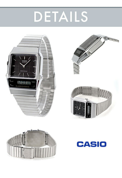 カシオ CASIO AQ-800E チプカシ メンズ レディース 腕時計 ブランド アナデジ ブラック ホワイト ブルー ミントグリーン オフホワイト ネイビー 黒 選べるモデル AQ-800E