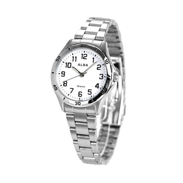 セイコー アルバ レディース 腕時計 ホワイト クオーツ AQQK407 SEIKO ALBA 記念品 プレゼント ギフト AQQK407