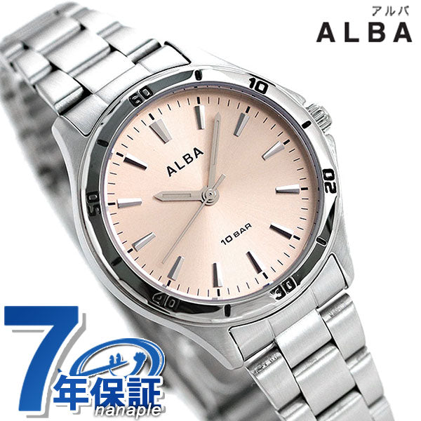 セイコー アルバ レディース 腕時計 ブランド ピンク クオーツ AQQK408 SEIKO AQQK408